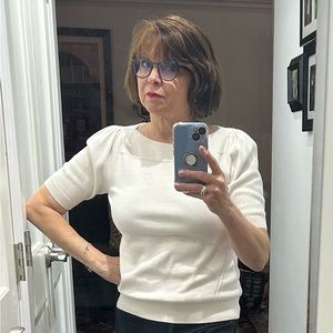 Loft cotton sweater.  Short sleeves